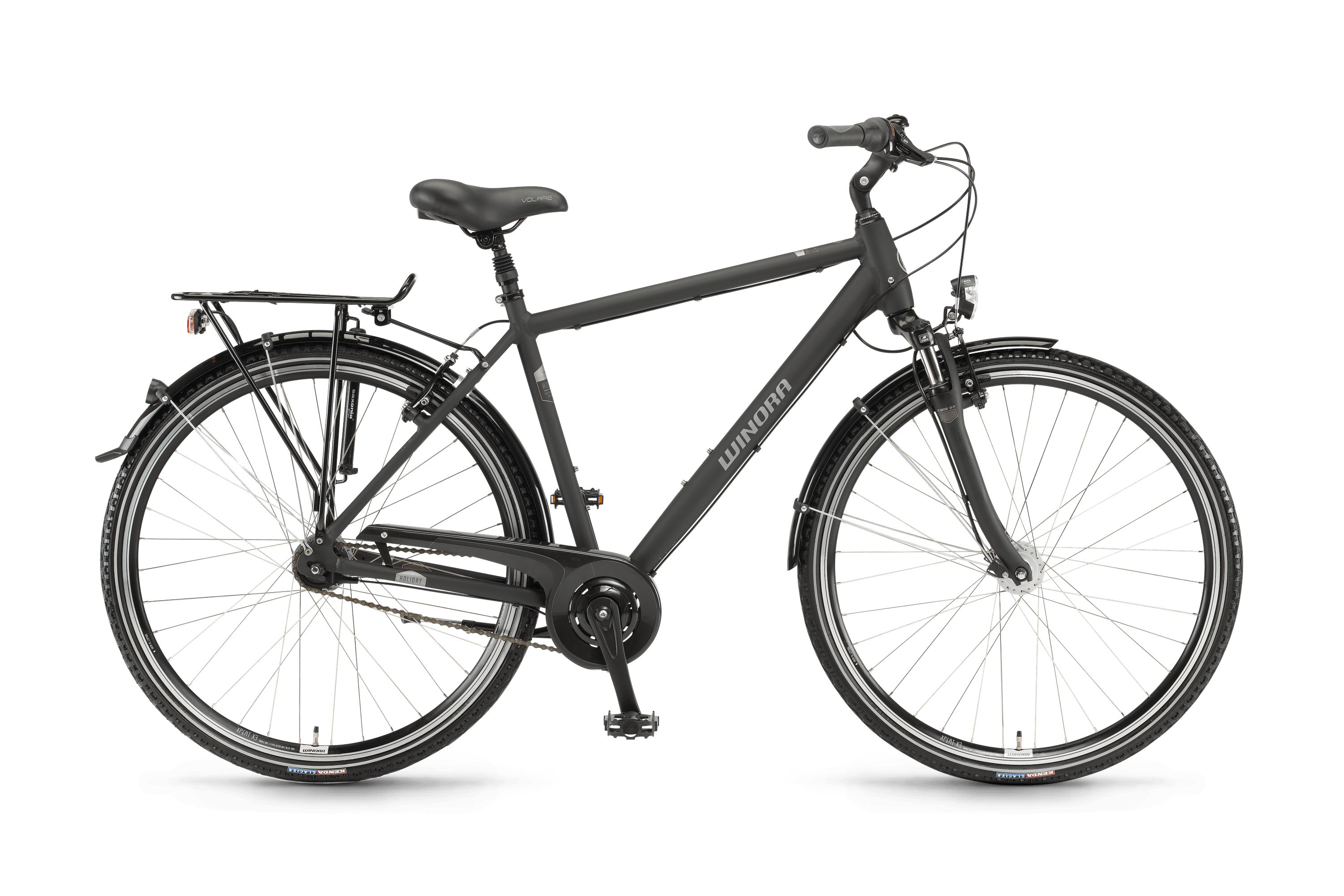 City Bike maschile completamente accessoriata