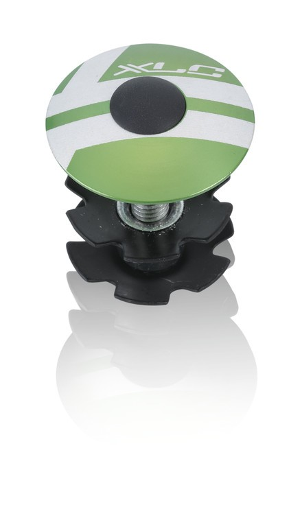 XLC A-Head Plug AP-S01 1.1/8", alluminio verde lime