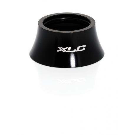 XLC A-Head Spacer 18 mm, forma conica, nero 