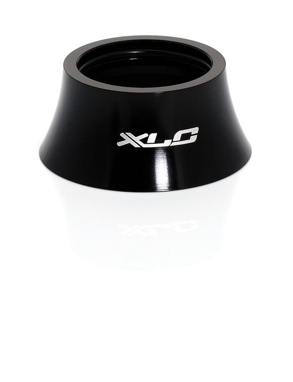 XLC A-Head Spacer 18 mm forma conica, nero 