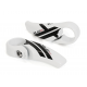 XLC Pro Bar-Ends dritti BE-A13 83 mm, bianco 