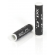 XLC Bar Grips 'Dual Colour' nero/bianco 125 mm 