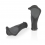 XLC Bar Grips GR-S22 'Ergonomic' nero/grigio, 135/92 mm