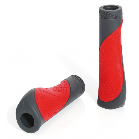 XLC Bar Grips 'Comfort bo' GR-S17 rosso/grigio 