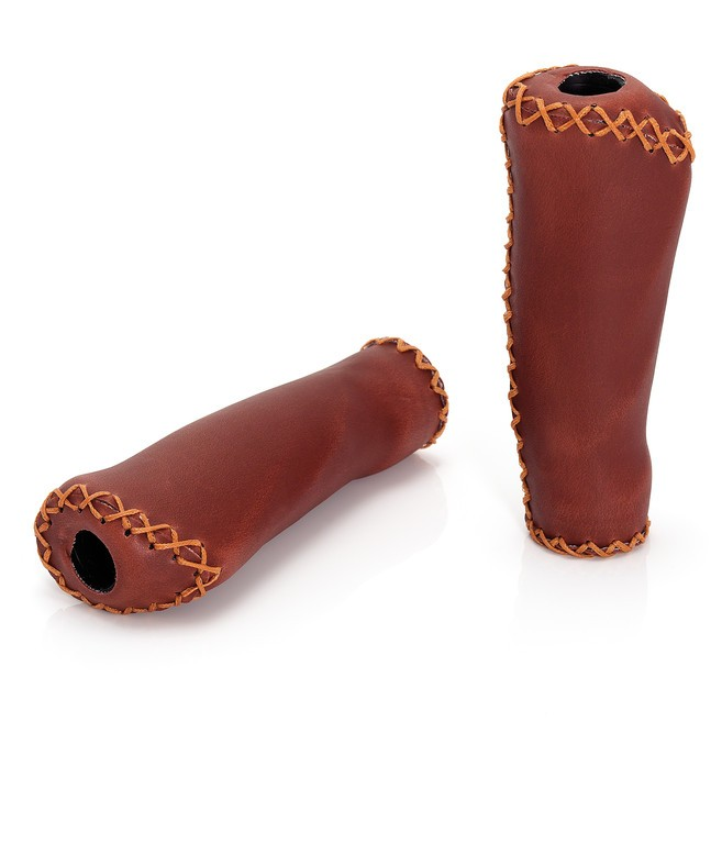 XLC Bar Grips GR-G11 marrone similpelle, 135/92mm 