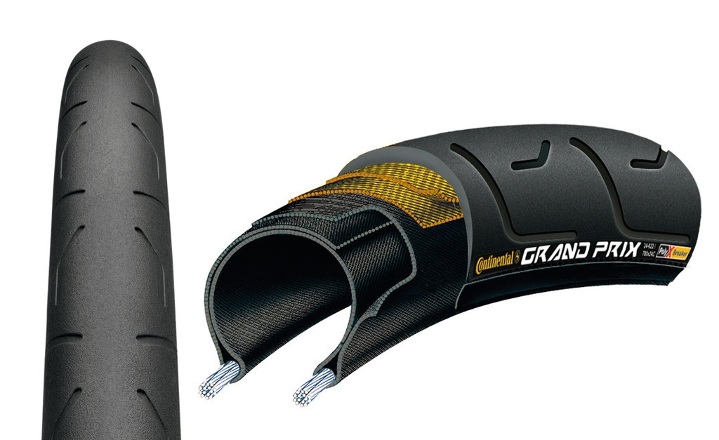 Conti Grand Prix 2009 28" 700x28C,28-622 nero/nero Skin 