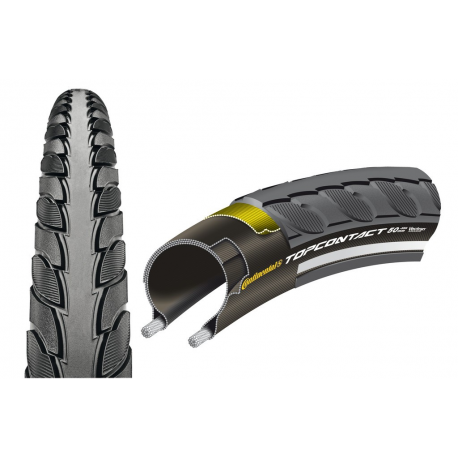 Conti TopContact II pieg. 28" 700x37C 37-622 nero Reflex 