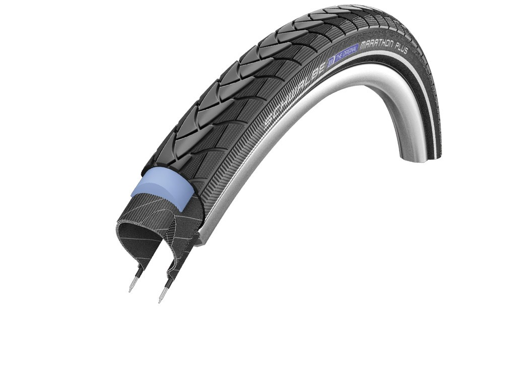 Schwalbe Marathon Plus HS440 16x1.35" 35-349 nero-TwinSkin Refl.SG EC 