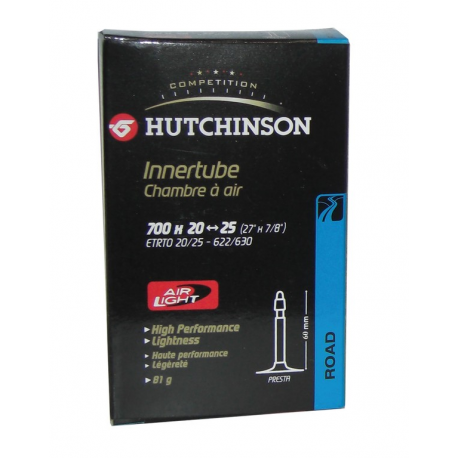 Hutchinson Air Light 28" 28" 700x20-25C,valvola Presta 60 mm  