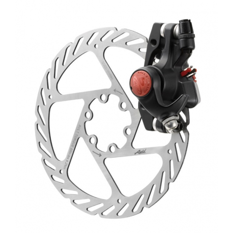 Freno a disco Avid BB5 MTB meccanico nero seta,disco 160mm RD/RT 