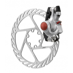 Freno a disco meccanico Avid BB5 Road, platino, disco 140mm RT 
