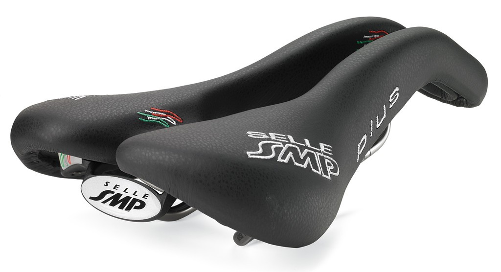 Sella Road/MTB Selle SMP Plus nera, 279 x 159mm, 360g