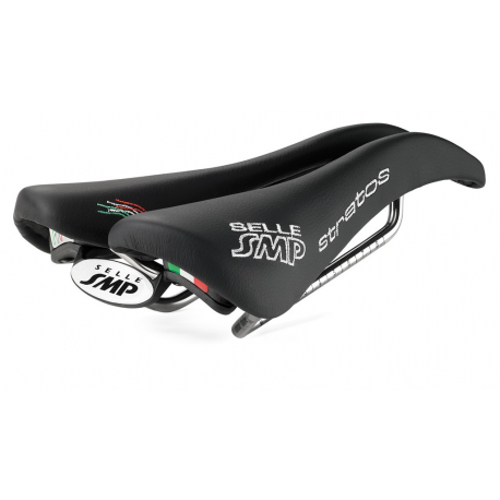 Sella Road/MTB Selle SMP Stratos nera, 266 x 131mm, 250g