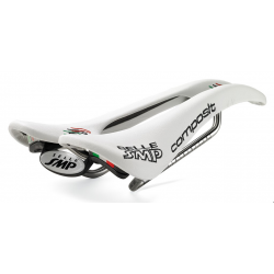 Sella Road/MTB Selle SMP Composit bianco, 263 x 129 mm, 200 g