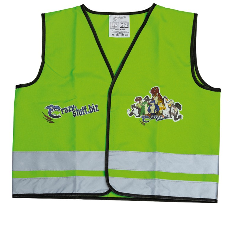 Crazy Stuff Gilet Catarifrangente Boy 104-121 cm