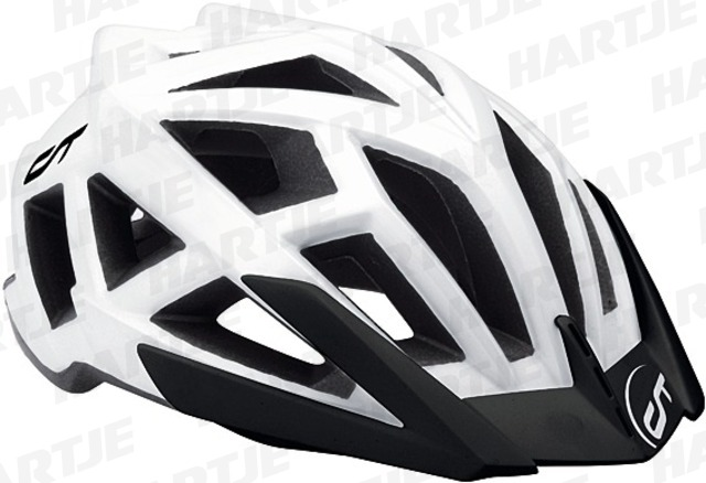 CONTEC Casco MTB/All Mountain "CT-767", bianco opaco