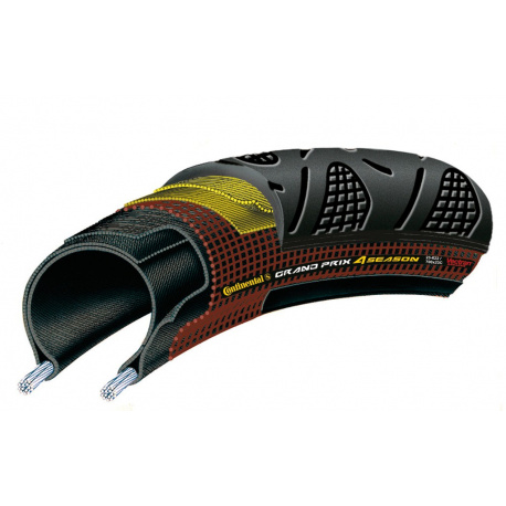 Cop. Conti Grand Prix 4-Season piegh. 28'' 700x28C 28-622 nero Dura Skin
