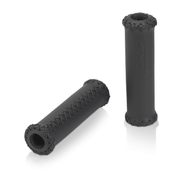 XLC manopole GR-G17 128mm, nere, pelle