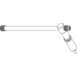 ROHLOFF mandrino di ricambio con punta per Rohloff Revolver 3 Universal Revolver