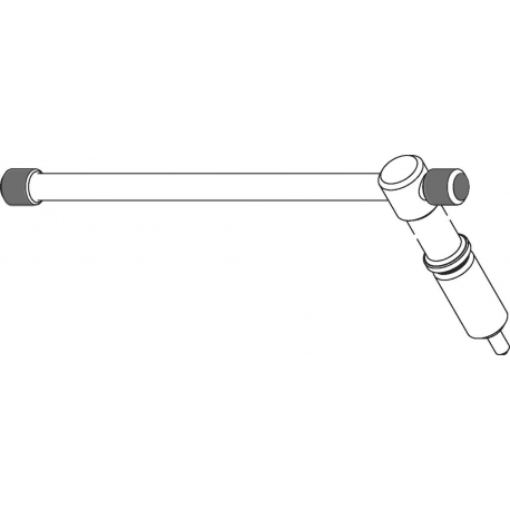 ROHLOFF mandrino di ricambio con punta per Rohloff Revolver 3 Universal Revolver