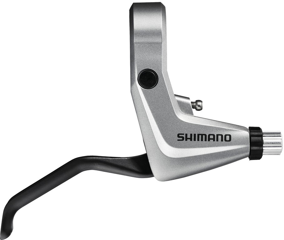 Leva del freno Shimano BL-T 4000LS sx, per freno V., a 2 dita,argento