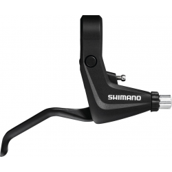 Leva del freno Shimano BL-T 4000RL dx,per freno V., a 2 dita,nero