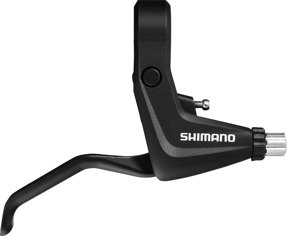 Leva del freno Shimano BL-T 4000RL dx,per freno V., a 2 dita,nero