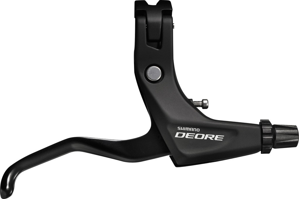 Leva freno Shimano Deore BL-T 610 nero, 2 braccia, ds, V-Brake