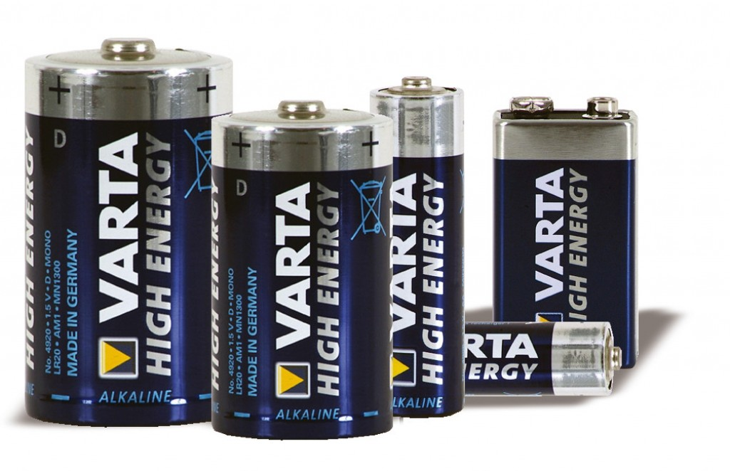 Batteria VARTA Block High Energy LR 61 Mignon, 1,5V R6 S,AA 1/48