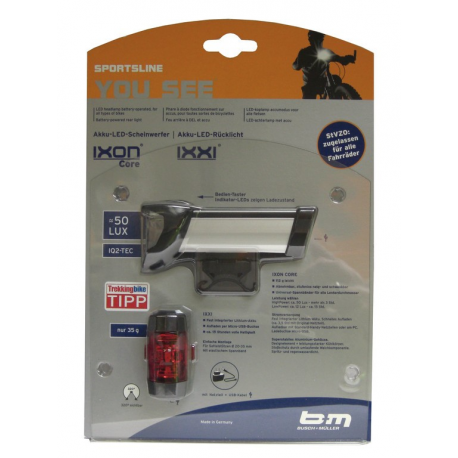 Busch&nbsp;&&nbsp;Müller&nbsp;Set fanali a batteria LED IXON Core/Ixxi
