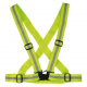 Cinghia riflettente Wowow Cross Belt Giallo, elastica, regolabile