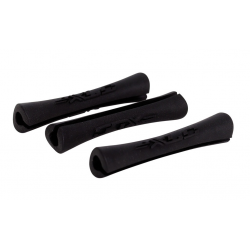 Gommino di sicurezza XLC Top Tube nero (set 4 pezzi)