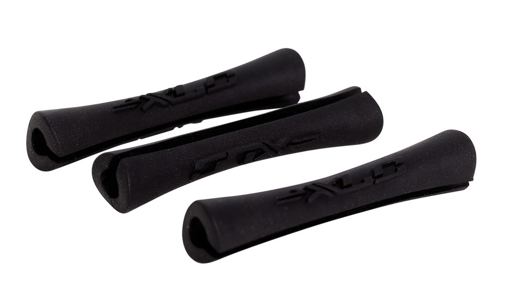 Gommino di sicurezza XLC Top Tube nero (set 4 pezzi)