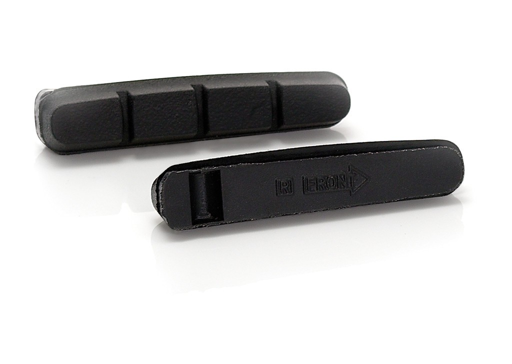 XLC pattini di ricambio per Road Cartridge, set di 4 pezzi, 55 mm, colore nero