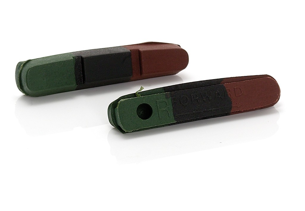 XLC pattini di ricambio Road Cartridge RP-R01, set di 4 pezzi, 3 colori, 55 mm