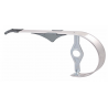 Paracatena Hebie Chainbar regolabile alluminio argento lucido 38 denti