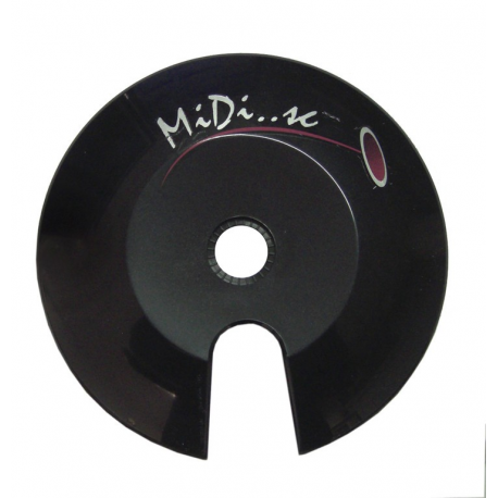 Disco paracatena Axa Chain Disc Midi per guarnitura multipla 38-42 denti, nero