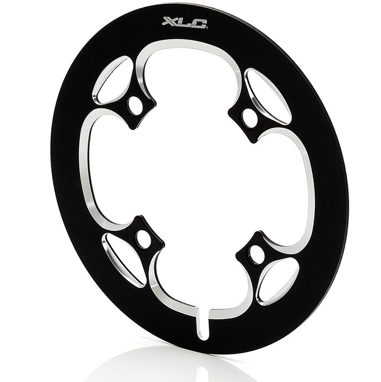 Paracatena XLC Chainguard nero/argento, per corona 38 denti per uso singlespeed 