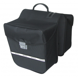 Borsa doppia Haberland E-Bike nero, 31x30x15cm, 28 l