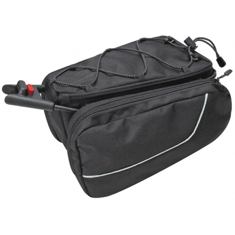 Borsa da sella Contour Sport Nero,7 ltr, Adattatore Contour, KLICKfix