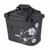 Borsa-cestin.manub.BlueBird,supp.sg.rap. Nero/ibisco 35.9x26.4x27.3cm 20litri
