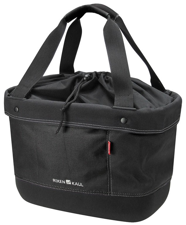 Borsa da sella Alingo nero, 38x26x24 p adattatore Klickfix