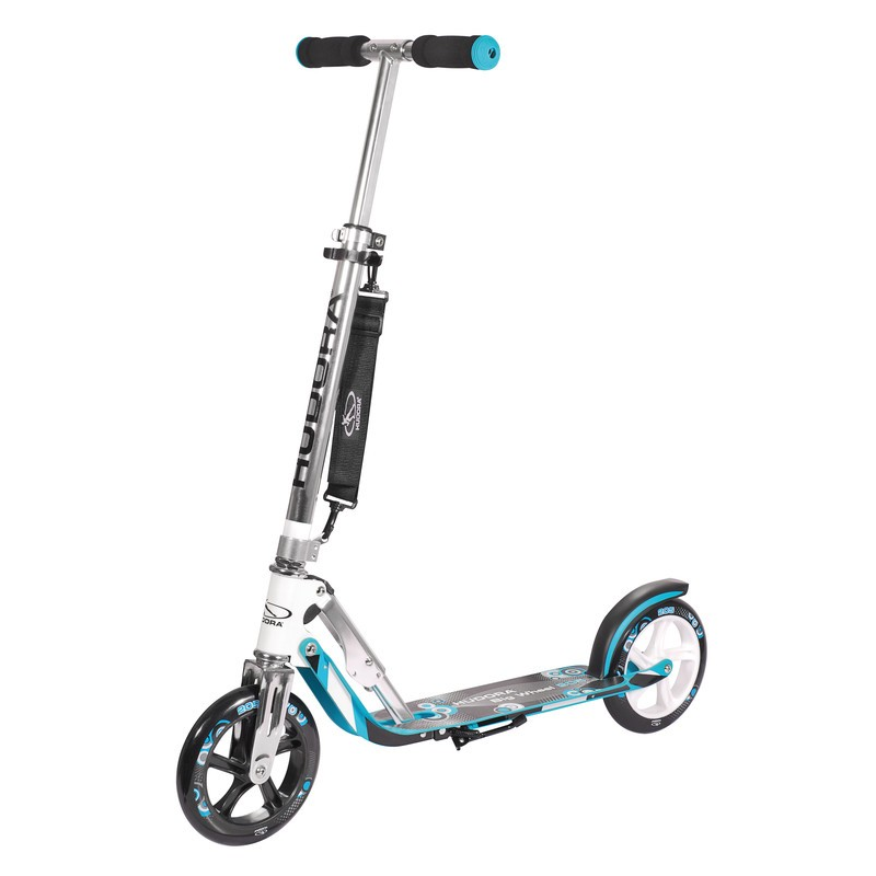 CITY SCOOTER Big Wheel HUDORA ALU 8/" 205 Turchese 205mm