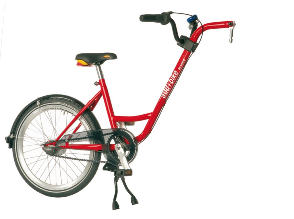 Trailer add + bike by Roland colore rosso, con SRAM Spectro 3 vel.