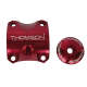 Morsetto manubrio Kit Thomson Elite X4 MTB 31,8 rosso