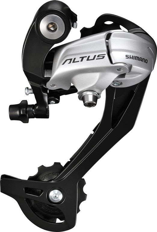 Deragliatore Shimano Altus RD-M 370 9 vel, senza adattatore, argento