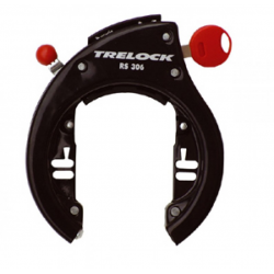serratura per telaio,p.placca Plet. Trelock RS 306 AZ P40, nero