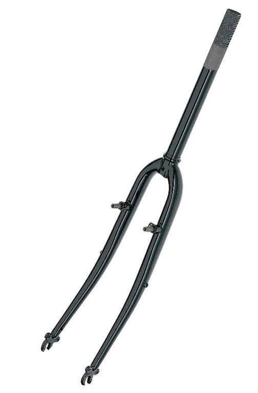 forcella per MTB 28", nero, 1 1/8" 185mm/70mm