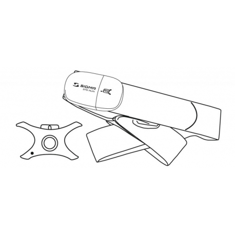 Cinghia pettorale R3 Sigma Comfortex+Sigma inclusa Trasmittente