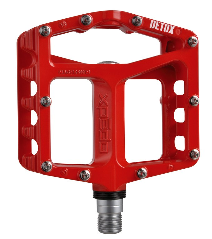 Pedali MTB Xpedo Detox XMX23MC 9/16", rosso